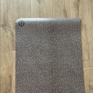 Lululemon Athletica patterned and pink Yoga Mat